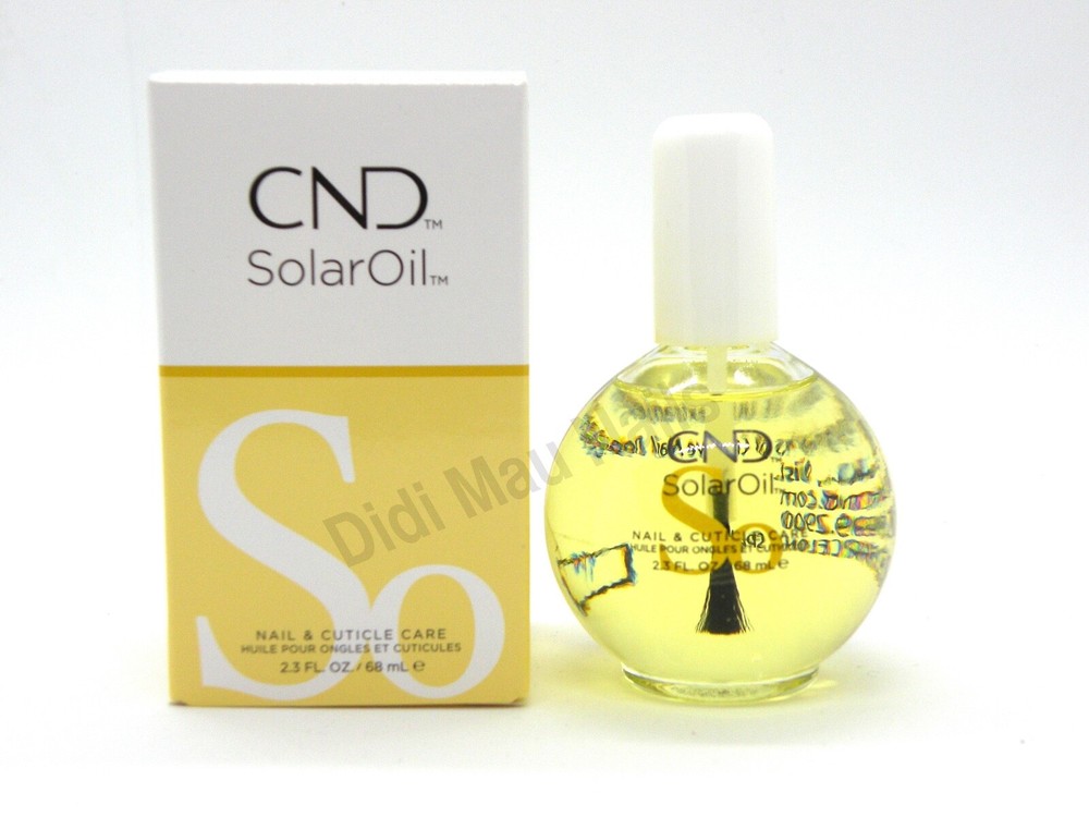 CND Essentials SOLAR OIL Nail Cuticle Conditioner Treatment 2.3 oz NEW BOTTLE