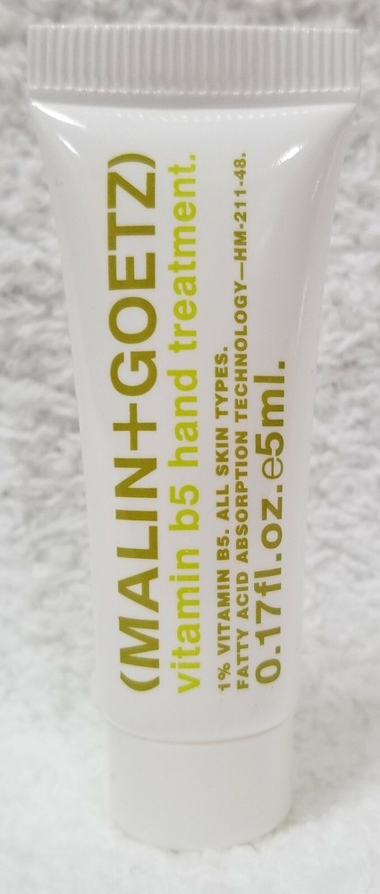 Malin+Goetz Vitamin B5 HAND TREATMENT Hydrate Nourish .17 oz/5mL New EXP 09/2016