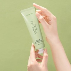 Voesh Velvet Luxe Vegan Body & Hand Cream Lotion Green Tea 3 oz