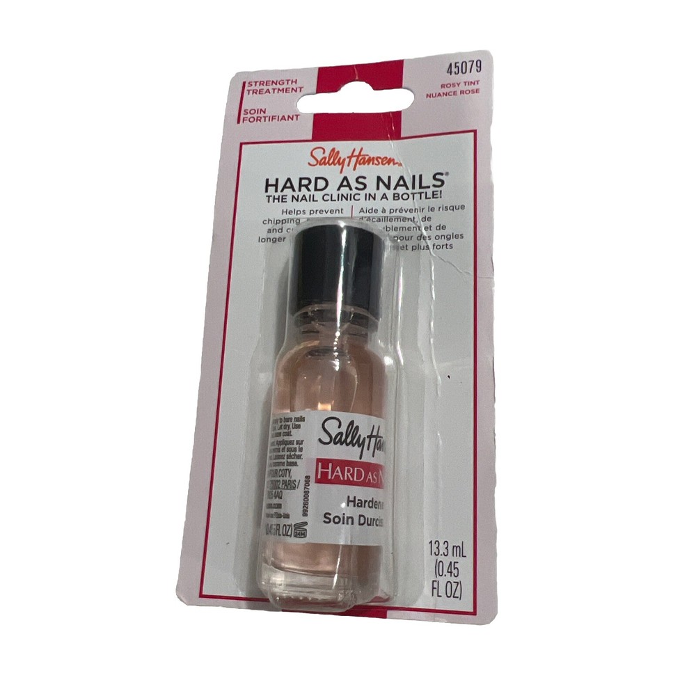 Sally Hansen Hard As Nails® Natural Tint, Nail Strengthener, 0.45 Fluid…
