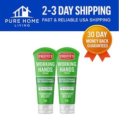 O Keeffe’s 3 oz Hand Cream – Ultimate Relief for Extremely Dry, Cracked Hands