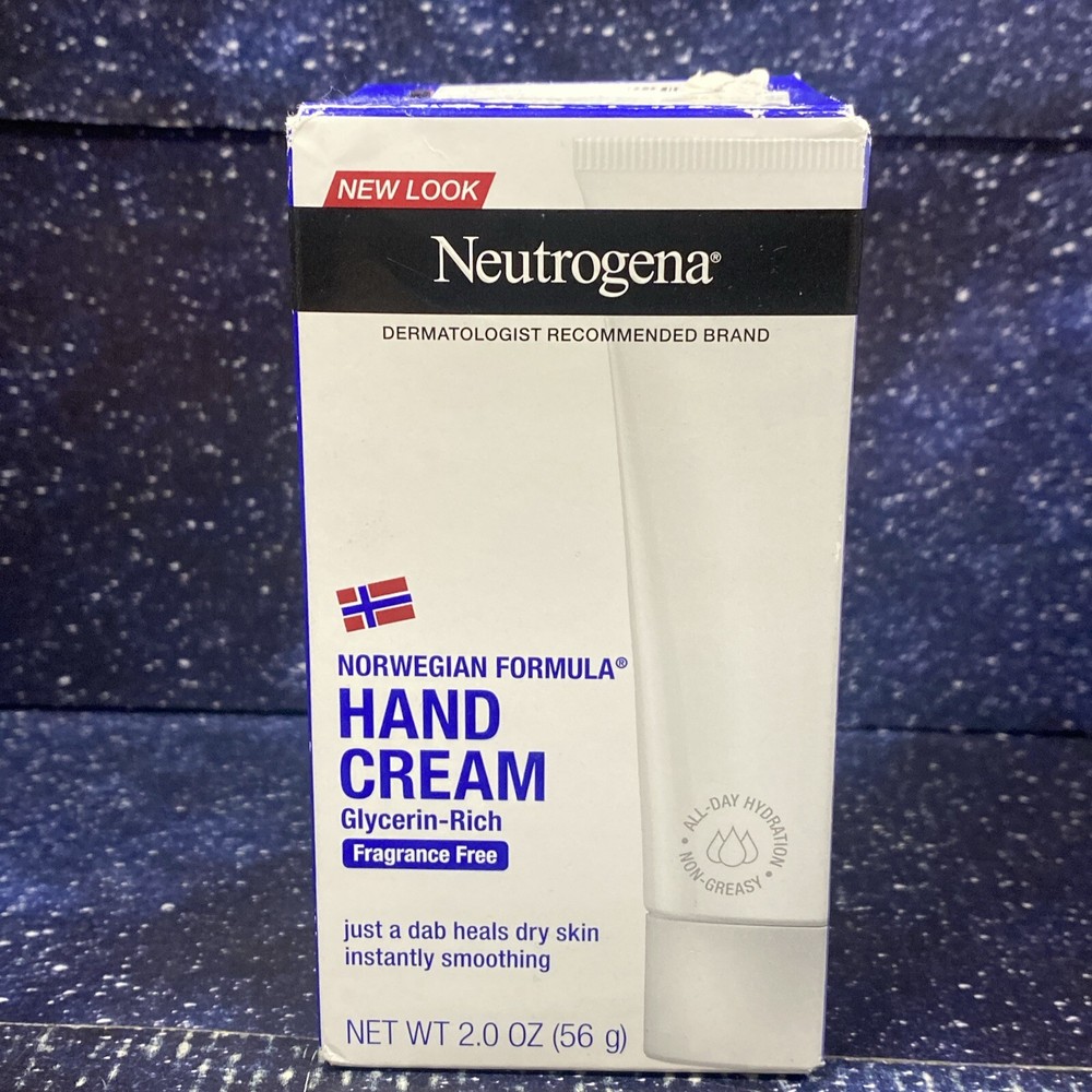 Neutrogena Norwegian Formula Dry Hand Cream – Fragrance Free – 2 Oz