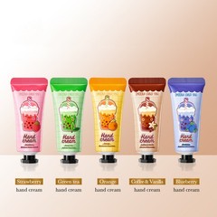 Set Of 5 Hand Care Soft Creamy Texture Hand Lotion Prevent Dryness Cracking