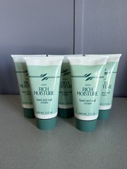 1989 Vintage Avon Rich Moisture Hand & Nail Cream – Mineral Oil 2.25 oz Set of 5