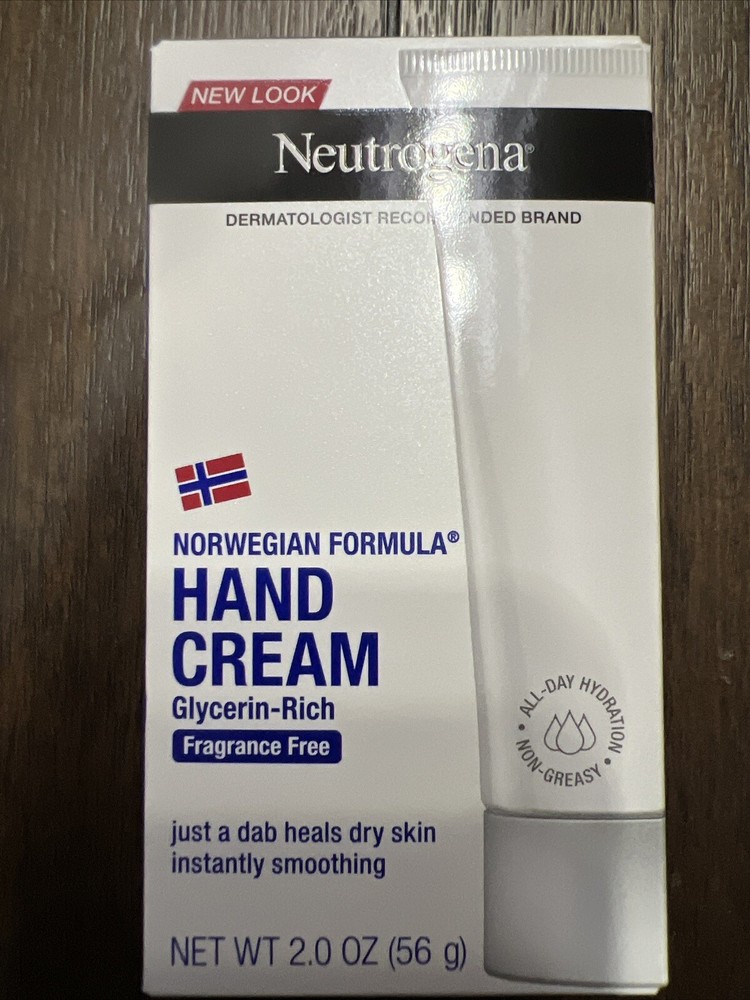 Neutrogena Norwegian Formula Hand Cream – Fragrance Free – 2 oz-NIB