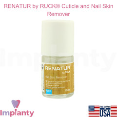 RENATUR by RUCK® Vegan Cuticle Remover 10ml Gentle Nail Skin Softener Grooming