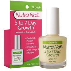 Nutra Nail 5 to 7 Day Growth Treatment – Fast 0.47 Fl Oz (Pack of 1), WHITE
