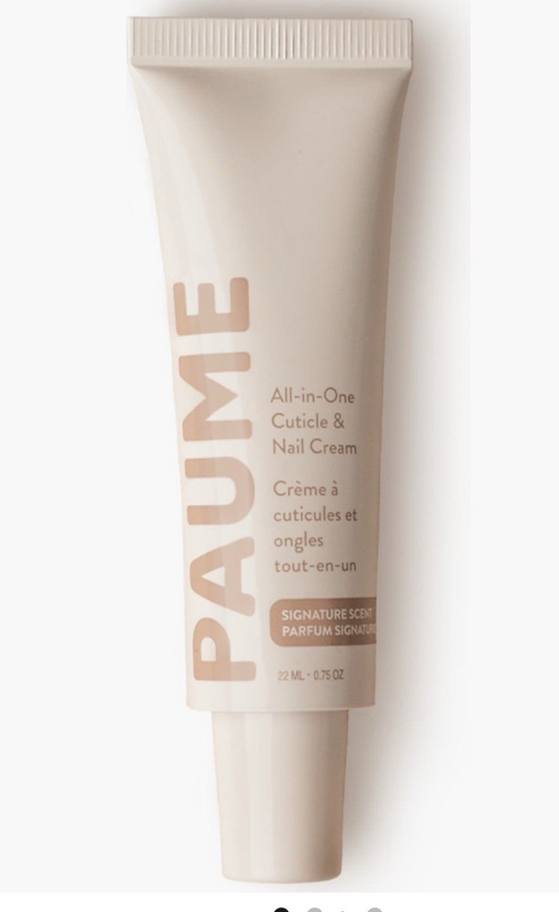 Paume All-in-One Cuticle & Nail Cream Full Size New in Box 22 ML .75 Oz