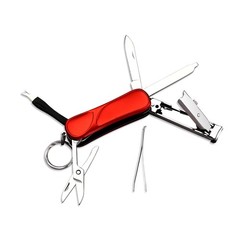 Munkees 6-Function Manicure Keychain Multi-Tool, Nail File, Fingernail…