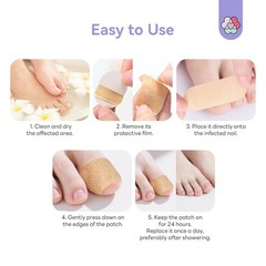 SAVILAND Fungal Nail Patches 32 PCS FSA-HSA Extra Strength: 8H 32 Patch, nude
