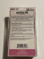 Onyx Professional Cuticle Oil With Cuticle Pusher 03129 0.35 Fl. Oz 10 Ml.