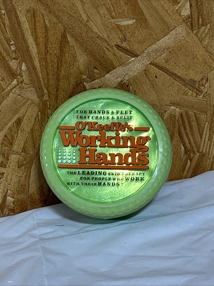 O’Keeffe’s Working Hands Hand Cream for Extreme Dryness – 3.4 oz Jar (1 Pack) 5c