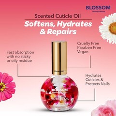 Blossom Hydrating, Moisturizing, Strengthening, Scented Cuticle Oil, PACK OF 2