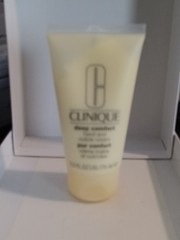 Clinique Deep Comfort Hand & Cuticle Cream 2.5oz / 75 ml Hydrating Soothing Nib