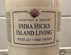 Crabtree & Evelyn Limited Edition India Hicks Spider Lily Hand Therapy NEW