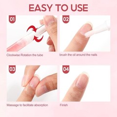 Peacecolor 16Pcs Cuticle Oil Pen for Nails Portable Nail Moist Nail…
