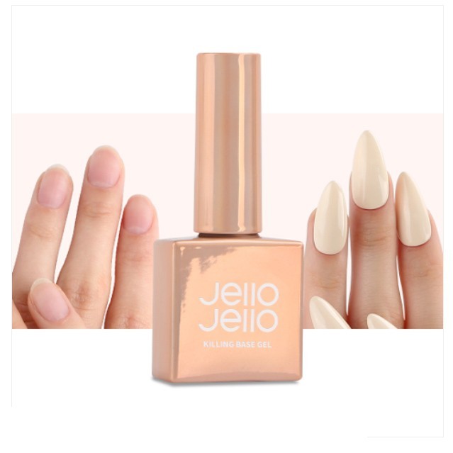 JELLOJELLO Killing Base Gel 10ml Nail Polish Korean Nail Base Gel K-Cosmetics