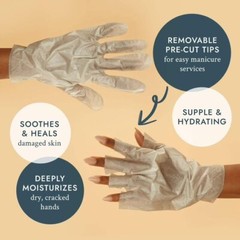 Voesh Collagen Gloves Argan Oil + Floral Extracts Nourishing & Hydrating – 6PCS