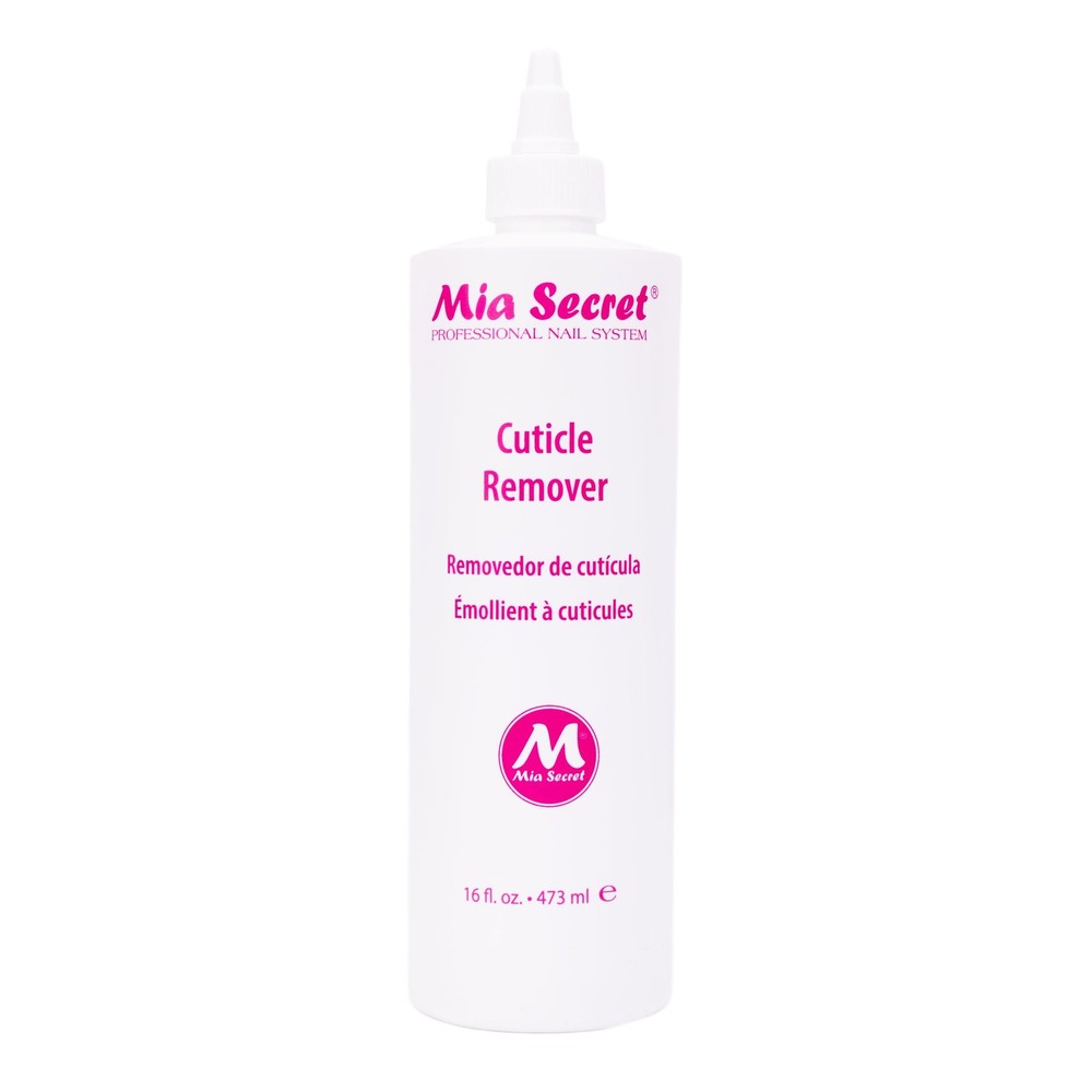 Mia Secret Cuticle Softener Remover 16 Ounces Fast Acting Nail Care Product