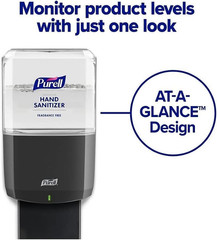 PURELL ES6 Automatic Hand Sanitizer 40.5 Fl Oz (Pack of 1), Graphite