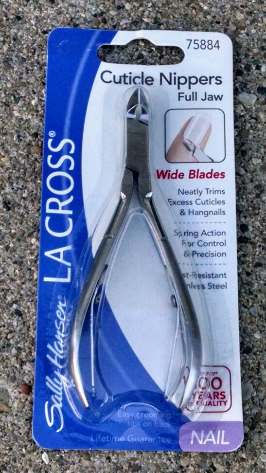 Sally Hansen La Cross Cuticle Nippers Full Jaw Life Time Guarantee 75884