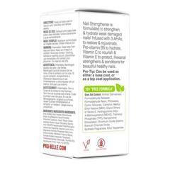Nail Strengthener & Growth Treatment, Clear Polish for Damaged Thin Nails, Repai