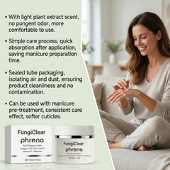 Natural Formula with Tea Tree Oil FungiClear Phrena Nail & Toenail Care Cream,