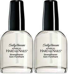 Sally Hansen Advanced Hard as Nails Nail 0.45 Fl Oz (Pack of 2), Clear