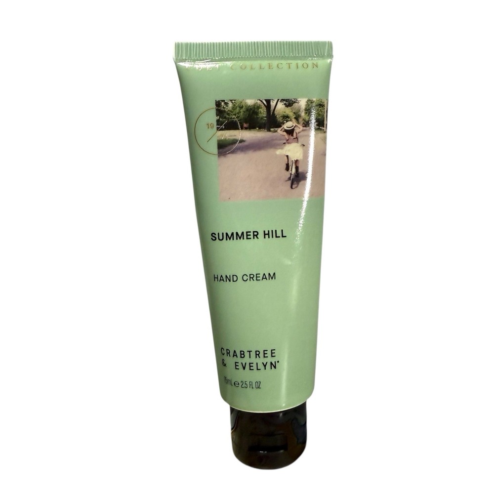 Crabtree Evelyn – SUMMER HILL HAND CREAM – 75ML 2.5 fl oz HTF NOS