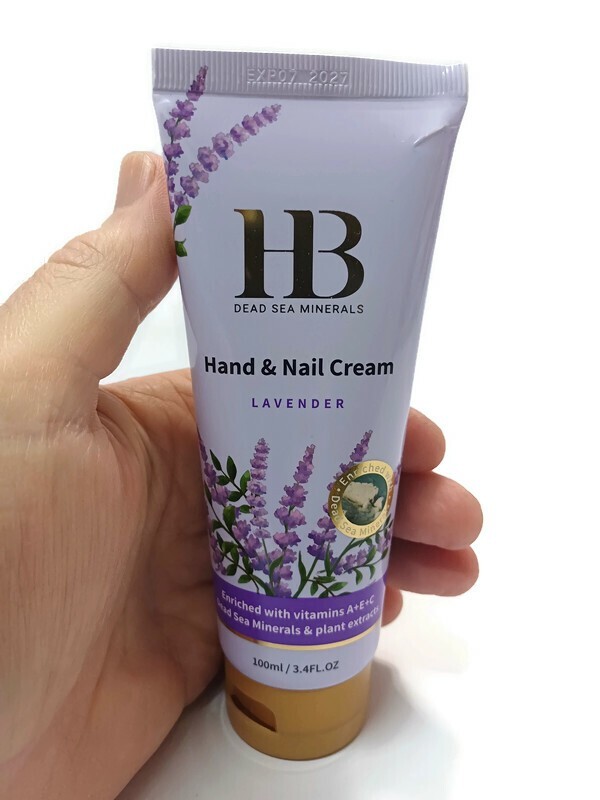💥NEW H&B ‘LAVENDER’ 100ml, Hand & Nail Cream Dead Sea Minerals EXPRESS SHIPPING