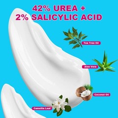 ENVISHA Urea Cream 42 Percent for Feet – 42% Foot 4 Fl Oz (Pack of 1)