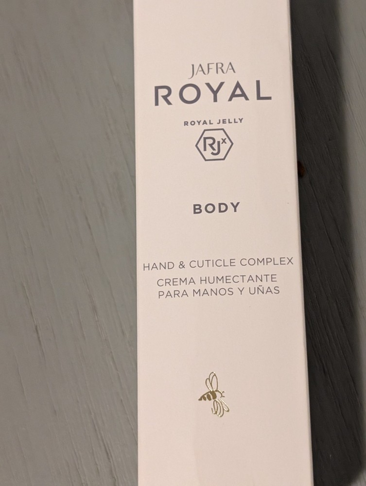 Jafra Royal Jelly Body Hand Cuticle Complex Cream Lotion 2.5 Fl Oz New!