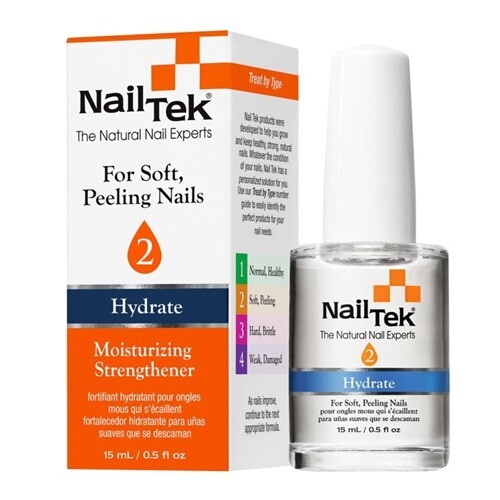 Nail Tek – Moisturizing Strengthener – Hydrate 2 – 0.5oz / 15ml