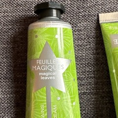 2 BRAND NEW L’Occitane MAGICAL LEAVES Hand Cream 1 oz 30ml Limited Lotion
