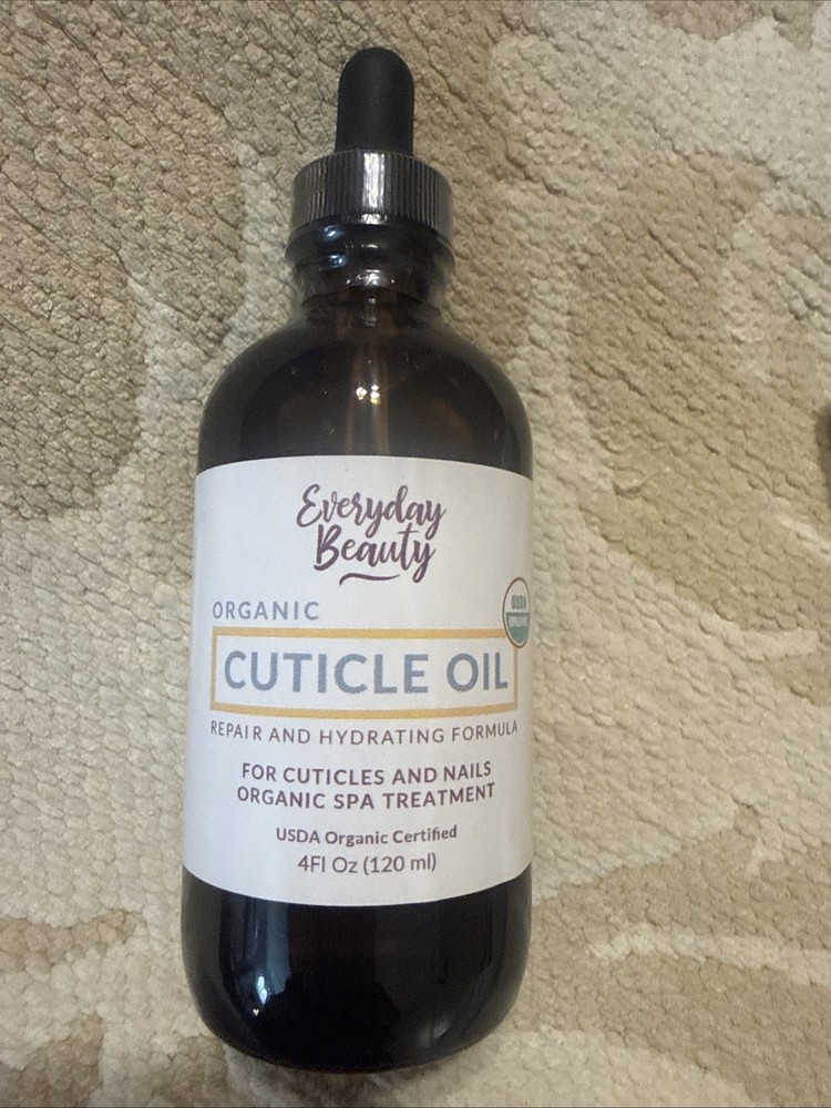 Organic Nail and Cuticle Oil – USA Made Nail Oil for Growth & Strength with Jojo
