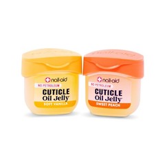 Nail-Aid Cuticle Oil Jelly, Press-On Friendly 0.64 Ounce (Pack of 1), Clear