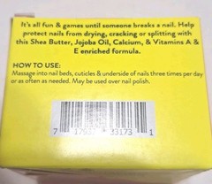 Onyx Professional Hard as Hoof Nail Strengthening Cream Fragrance Free 1 Oz