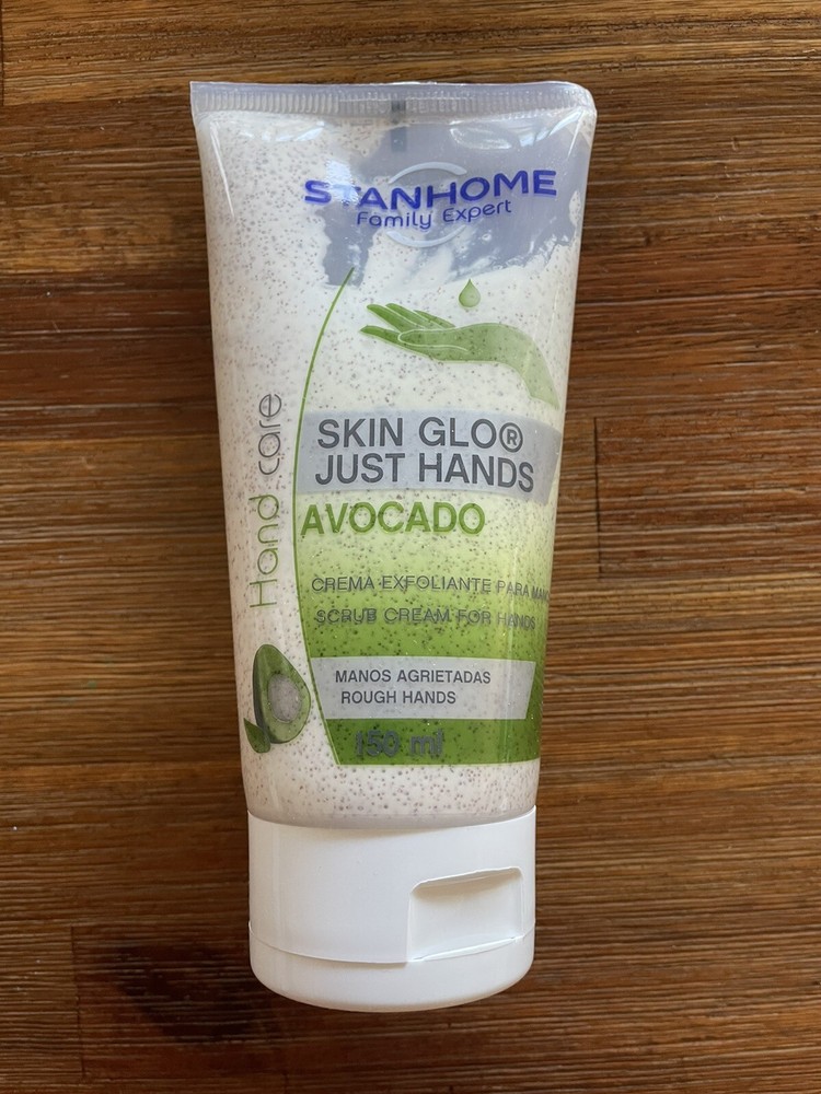 STANHOME HAND CARE SKIN GLO JUST HANDS AVOCADO 🥑 CREMA EXFOLIANTE p MANOS 150ml