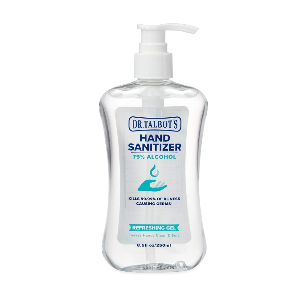 Dr. Talbot’s Refreshing Gel Hand Sanitizer With Easy 8.5 Fl Oz (Pack of 1)