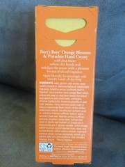 BURT’S BEES ORANGE BLOSSOM & PISTACHIO HAND CREAM W/ SHEA BUTTER 1 OZ – NEW