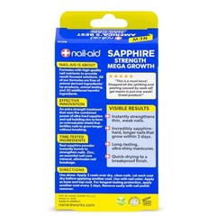 Sapphire Nail Strengthener & Mega Growth Treatment – 3 Day Results, Clear, 0….