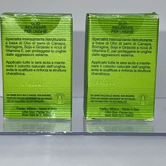 Bundle of 2 Perlier Hemp w/Rosemary Oil Nail Hardening Oil .16 fl oz ea.=.32 oz.