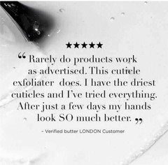 butter LONDON Cuticle Remover Liquid, Melt Away – Cuticle Oil Exfoliator 0.4OZ