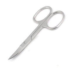 OdontoMed2011® Professional Cuticle Manicure Pedicure ‘Nails Curved Silver