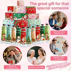 MIYUELENI 10 Pack Christmas Hand Lotion Gifts 1.05 Fl Oz (Pack of 10)