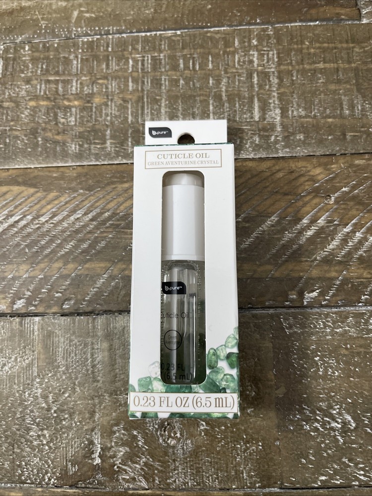 B Pure Cuticle Oil Green Adventurine Crystal