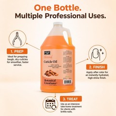 NAIL Cuticle Revitalizing Oil, 128 Oz Professional Bulk Supply – Premium Resu…