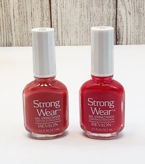 Revlon Strong Wear Nail Strengthener Spice #08 & Hollywood #13 Vintage NEW