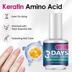 2PACK ROZINO 3 Days Nail Care – Keratin Amino Acid Formula Superior Nail Nourish