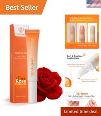 Rose Scented Cuticle Oil Pen – Nourishing Nail Growth & Strength Formula, 10ml